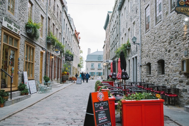 Best location in Quebec City for sightseeing - Vieux Québec