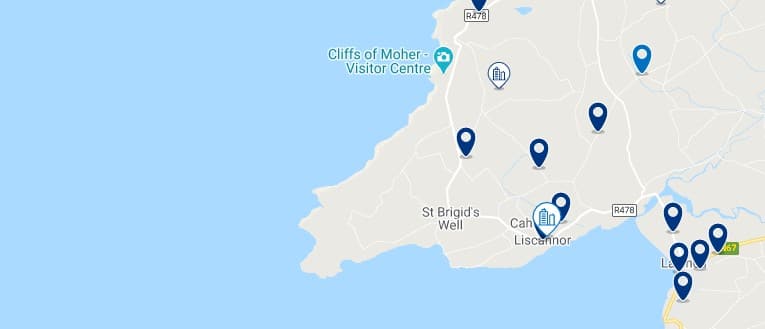 Best village to stay near the Cliffs of Moher - Liscannor