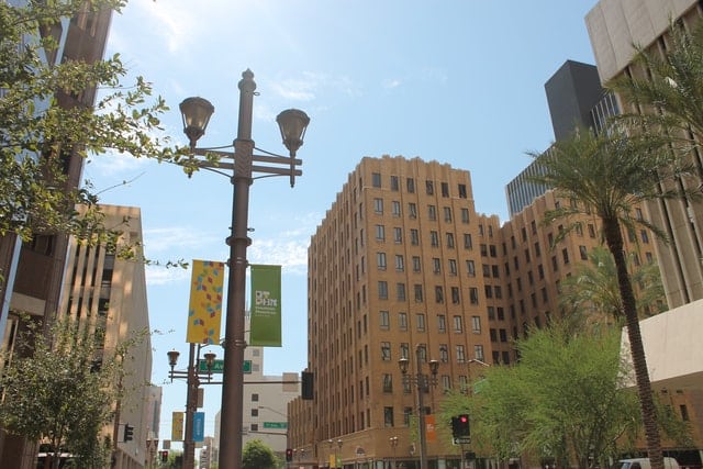 Most convenient area in Phoenix for tourists and sightseeing - Downtown Phoenix, AZ
