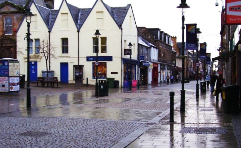 The Town Centre is the best area to stay in Fort William, Scotland