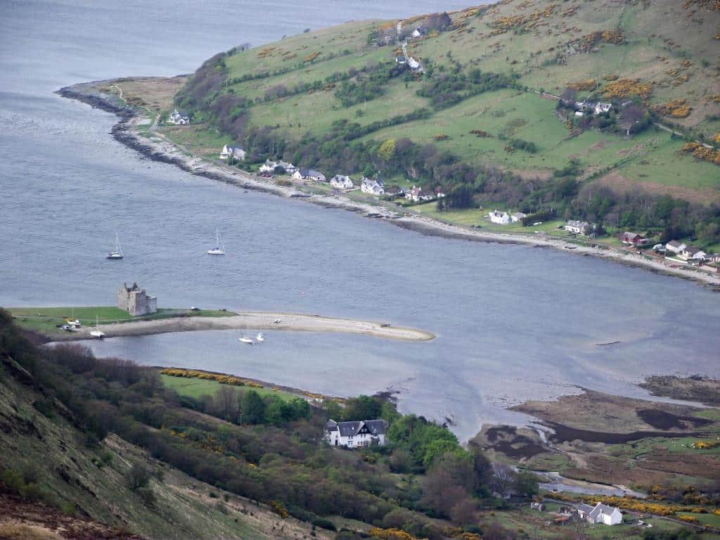 Dónde hospedarse en la isla de Arran - Lochranza