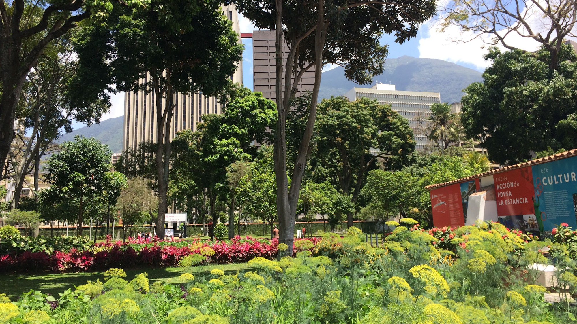 PDVSA La Estancia is one of the most beautiful parks in Caracas