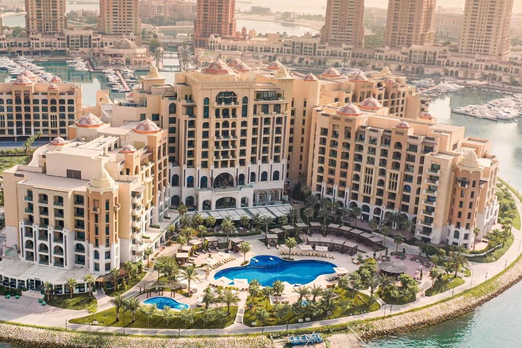 The Pearl is one of the best areas to stay in Doha for couples and families