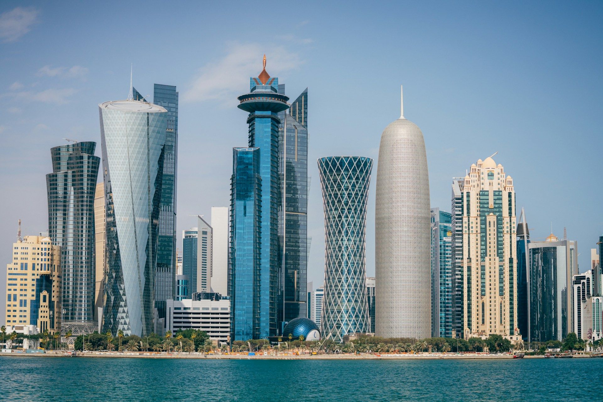 The West Bay is one of the best areas to stay in Doha