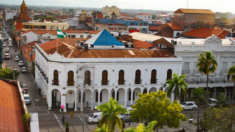 Santa Cruz's Historic Center is a great option for travelers who want to stay in the heart of the city, close to cultural sites and local markets.