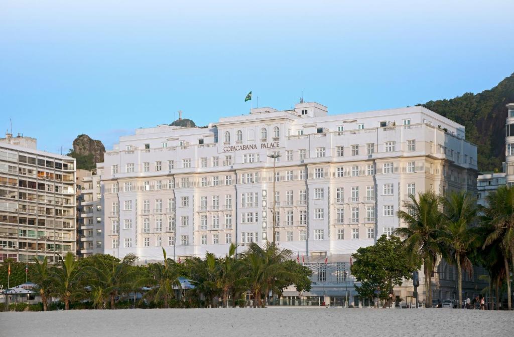 O Copacabana Palace é famoso por sua popularidade entre celebridades