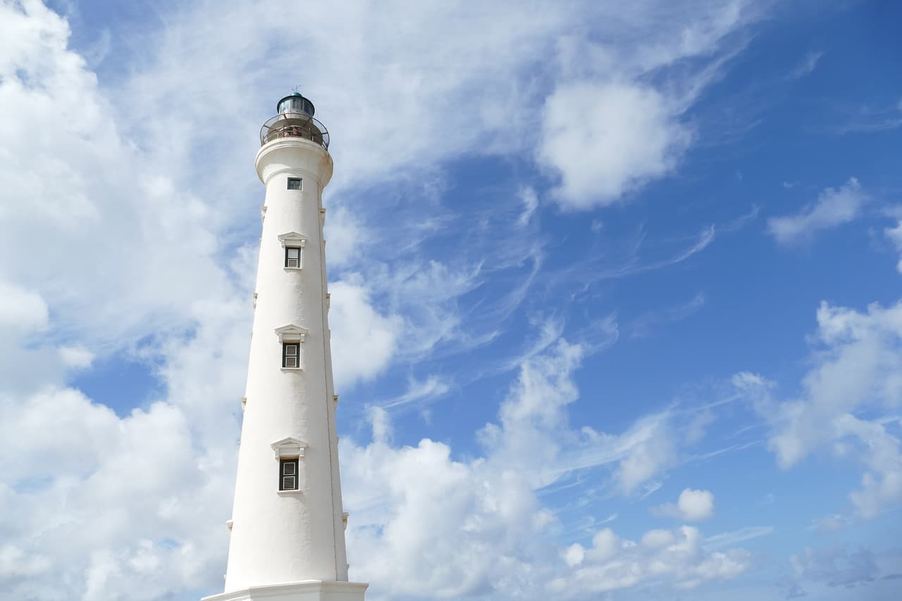 Noord is home to Aruba's famous California Lighthouse