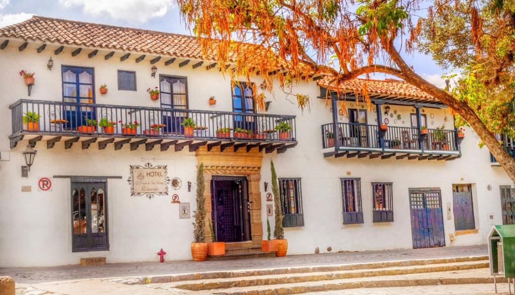 The Old Town is home to many colonial-style boutique hotels - Where to stay in Villa de Leyva