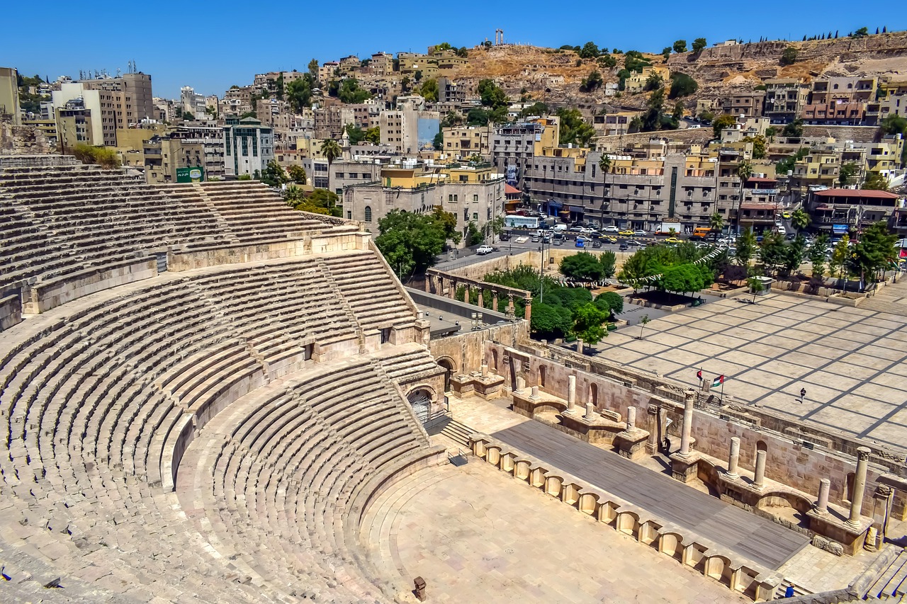 Home to the Roman Theater, Amman's Old Town is ideal for travelers interested in history